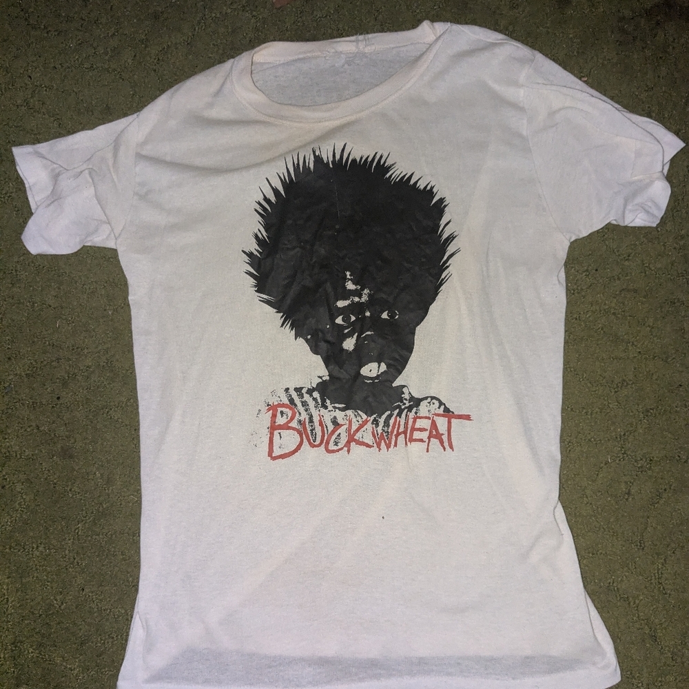 Source Unknown White Graphic Tee